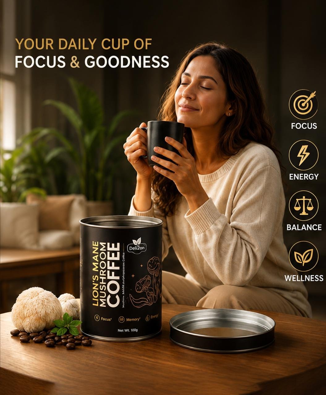 Lion's Mane Mushroom Coffee - Image 6