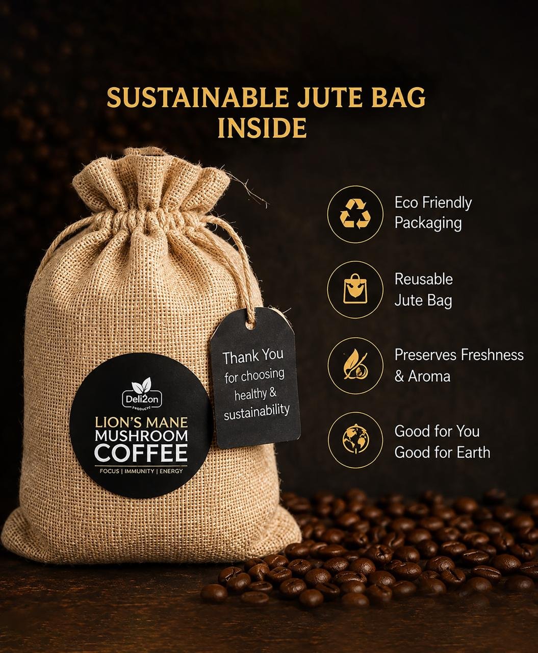 Lion's Mane Mushroom Coffee - Image 5